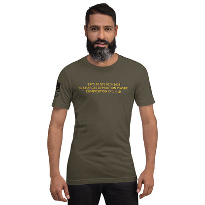 C4 Engineer Military Unisex T-Shirt