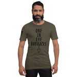 One in the Barracks Short-Sleeve Unisex T-Shirt military