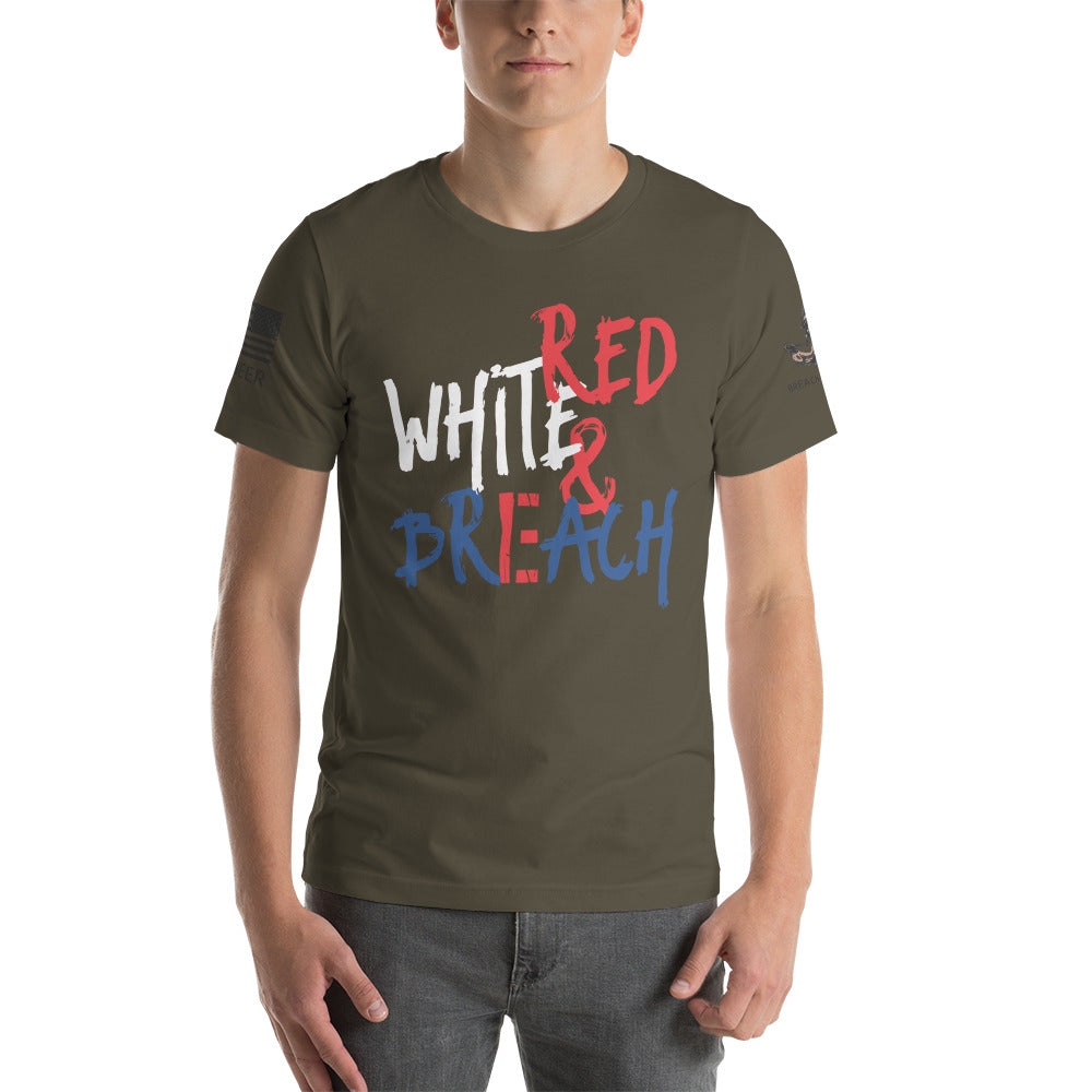 Red White & Breach Unisex t-shirt engineers