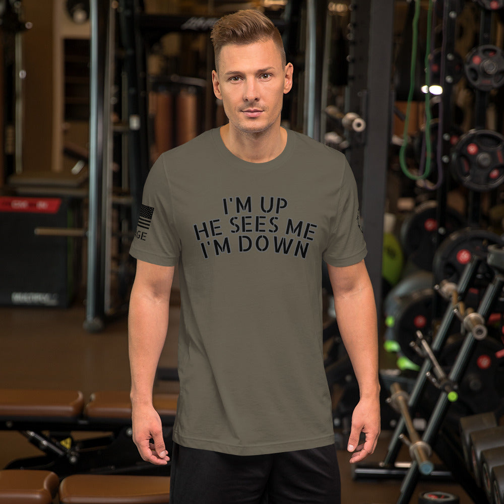 I'm Up Unisex t-shirt military