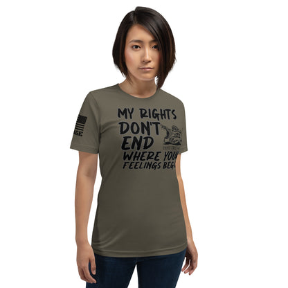 My Rights Unisex t-shirt military