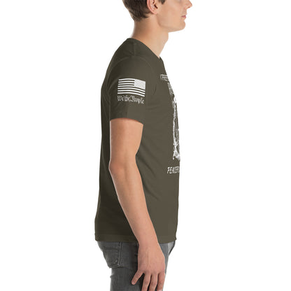Dangerous Freedom Unisex t-shirt military