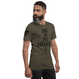 One in the Barracks Short-Sleeve Unisex T-Shirt military