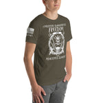 Dangerous Freedom Unisex t-shirt military