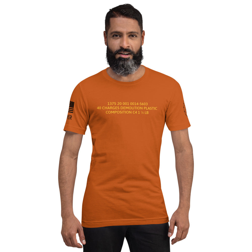 C4 Engineer Military Unisex T-Shirt