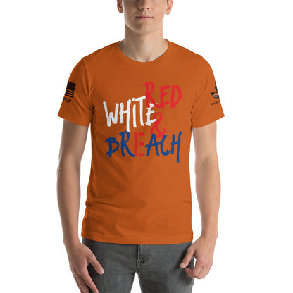 Red White & Breach Unisex t-shirt engineers