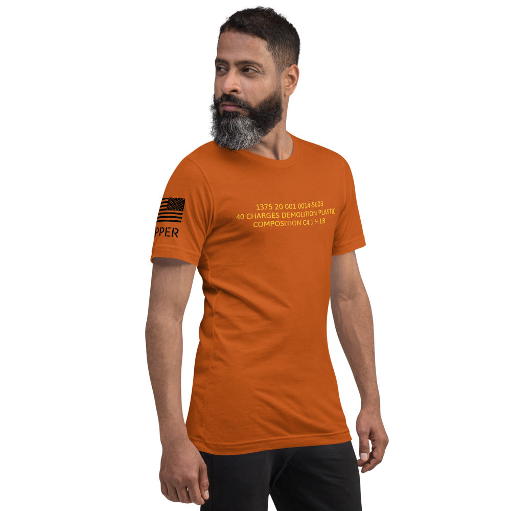 C4 Engineer Military Unisex T-Shirt