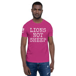 Lions Not Sheep Unisex t-shirt military