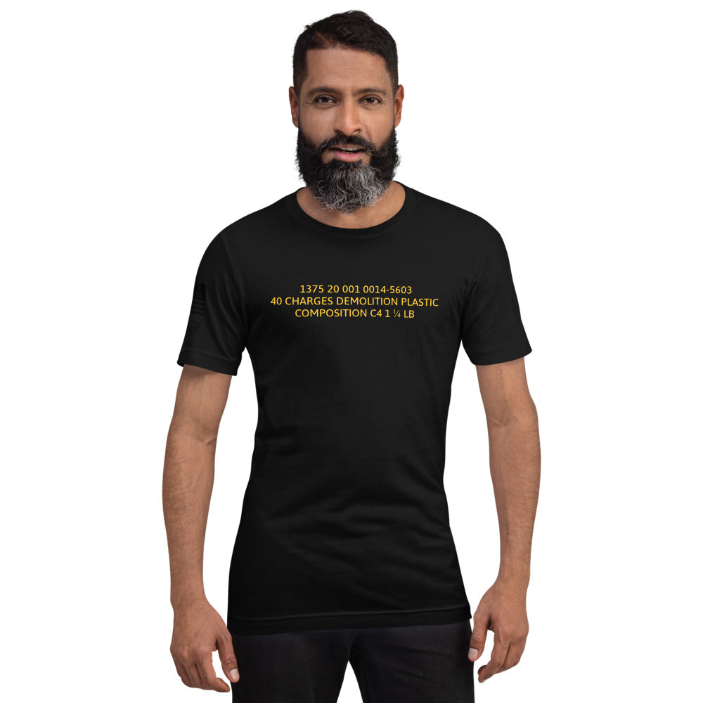 C4 Engineer Military Unisex T-Shirt