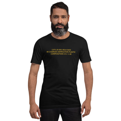 C4 Engineer Military Unisex T-Shirt
