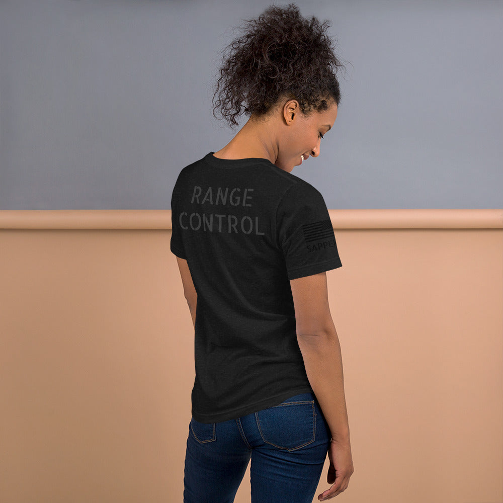 Range Control Short-Sleeve Unisex T-Shirt military engineer