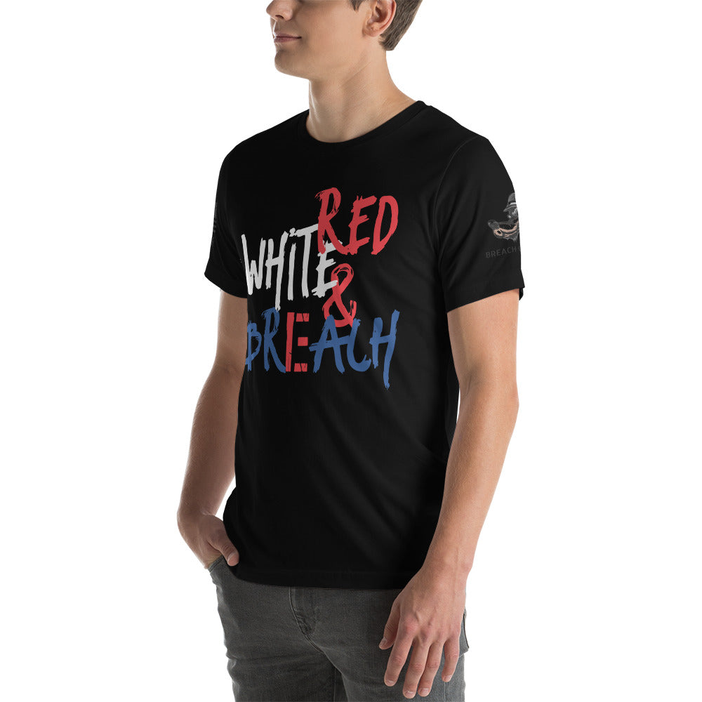 Red White & Breach Unisex t-shirt engineers