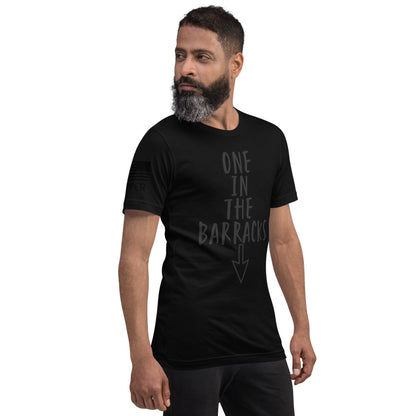 One in the Barracks Short-Sleeve Unisex T-Shirt military