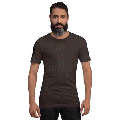 One in the Barracks Short-Sleeve Unisex T-Shirt military