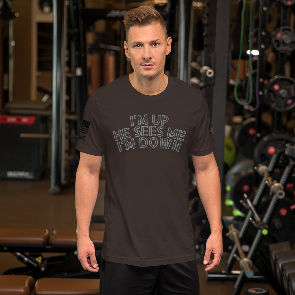 I'm Up Unisex t-shirt military
