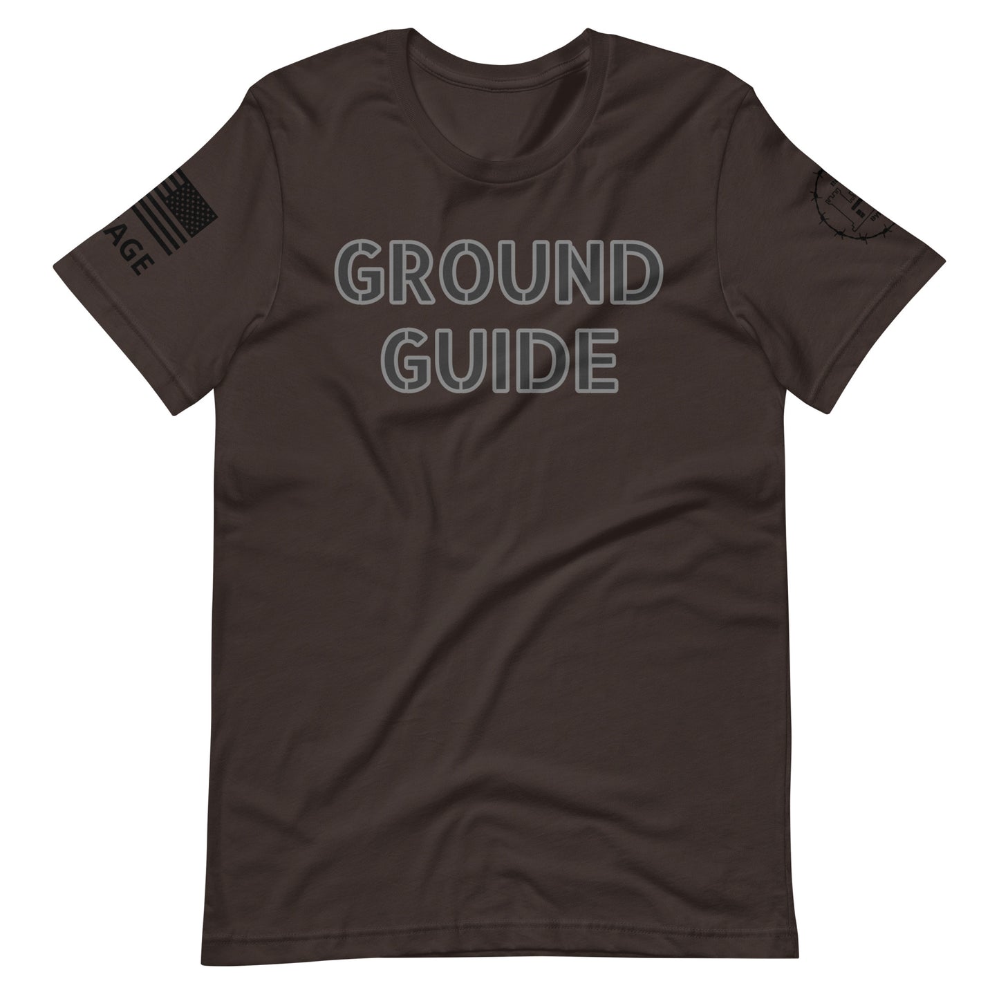 Ground Guide Unisex t-shirt military
