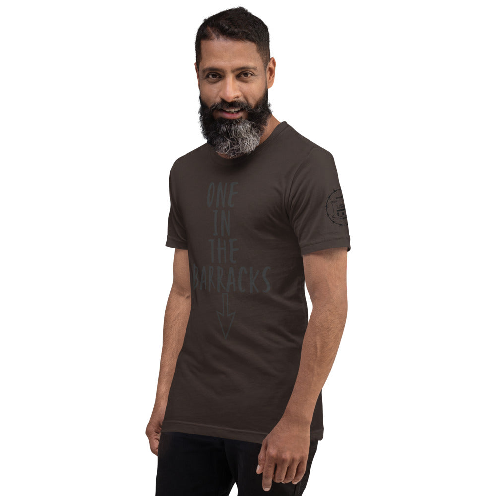 One in the Barracks Short-Sleeve Unisex T-Shirt military
