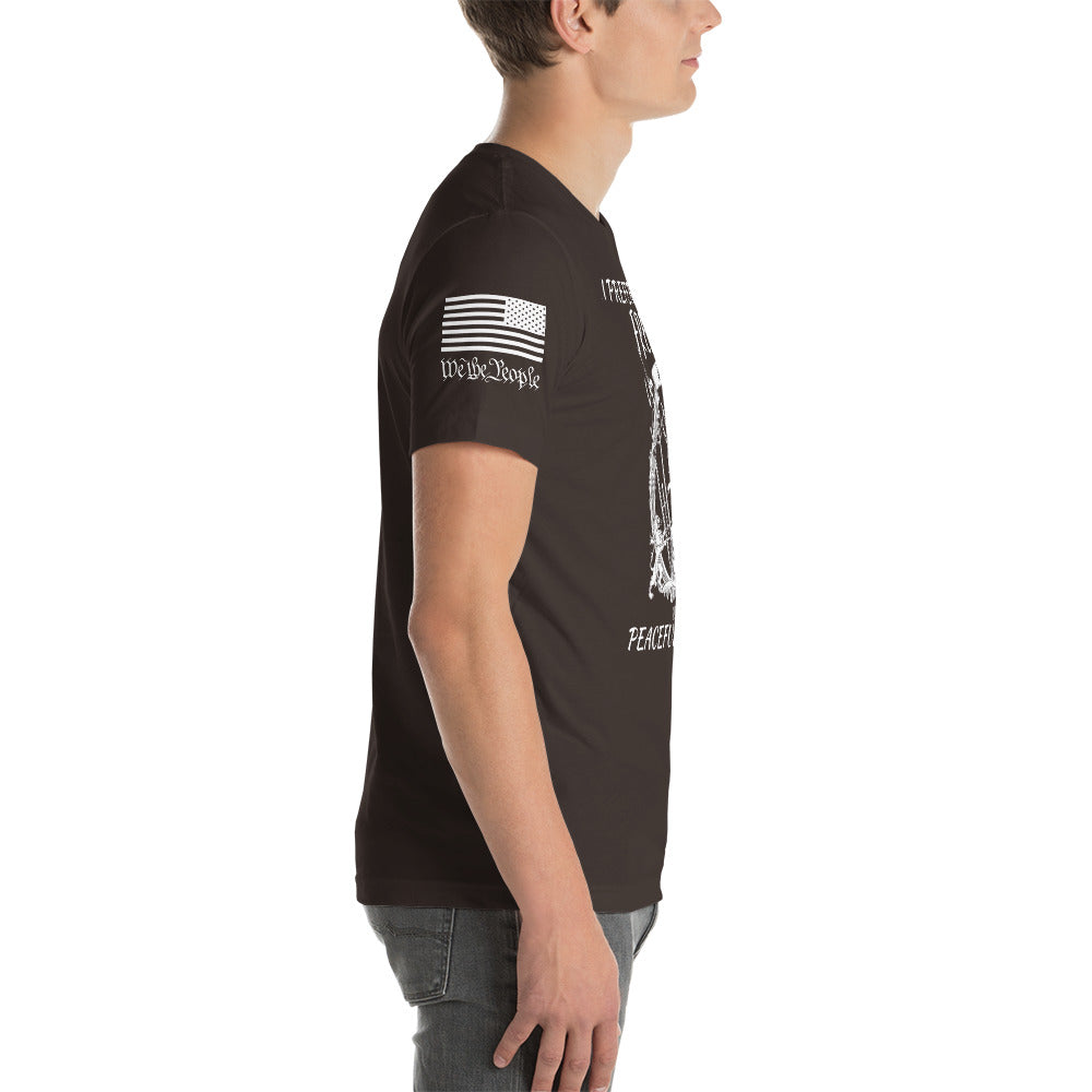 Dangerous Freedom Unisex t-shirt military