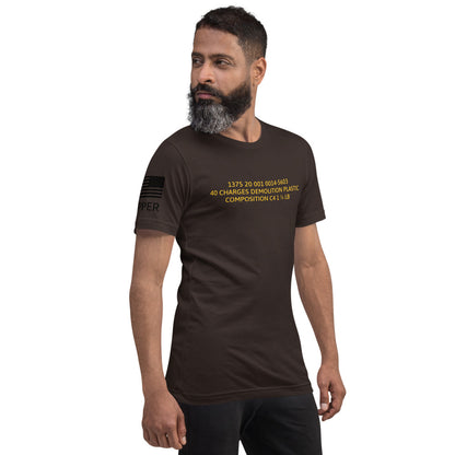 C4 Engineer Military Unisex T-Shirt