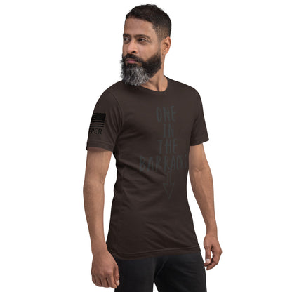 One in the Barracks Short-Sleeve Unisex T-Shirt military