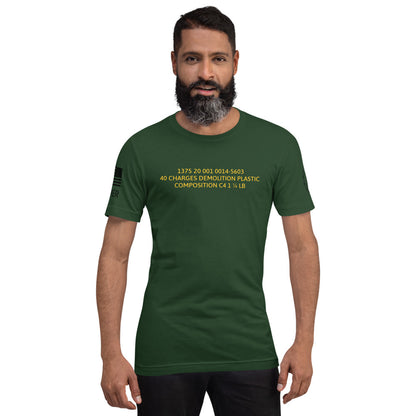 C4 Engineer Military Unisex T-Shirt