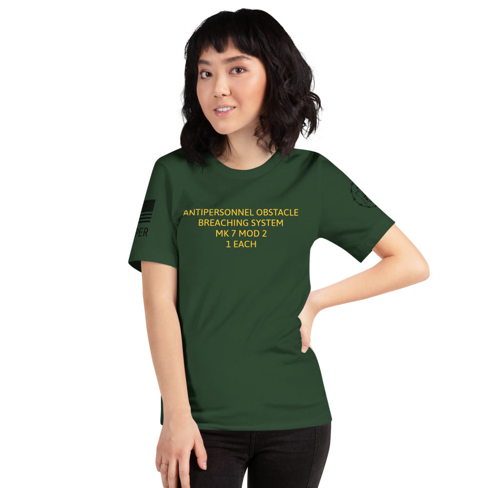 APOBS Engineer Military Unisex T-Shirt