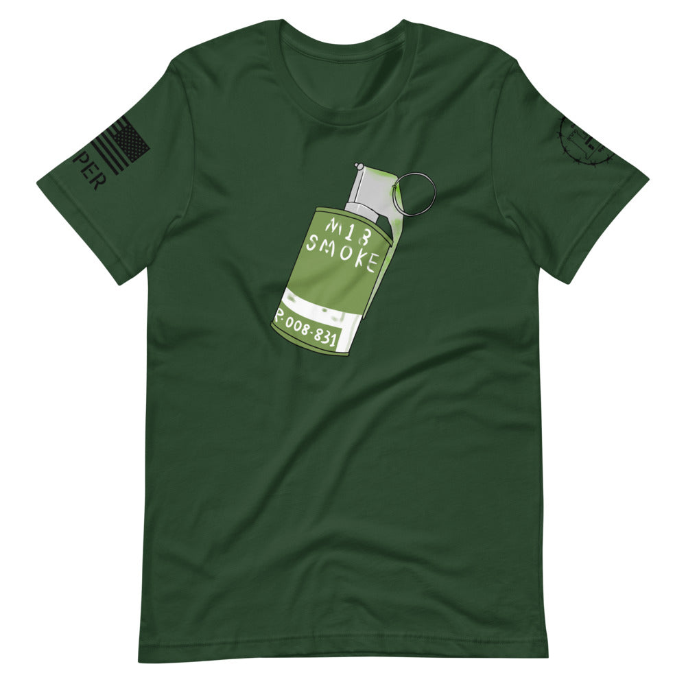 Pop Smoke Short-Sleeve Unisex T-Shirt military engineer