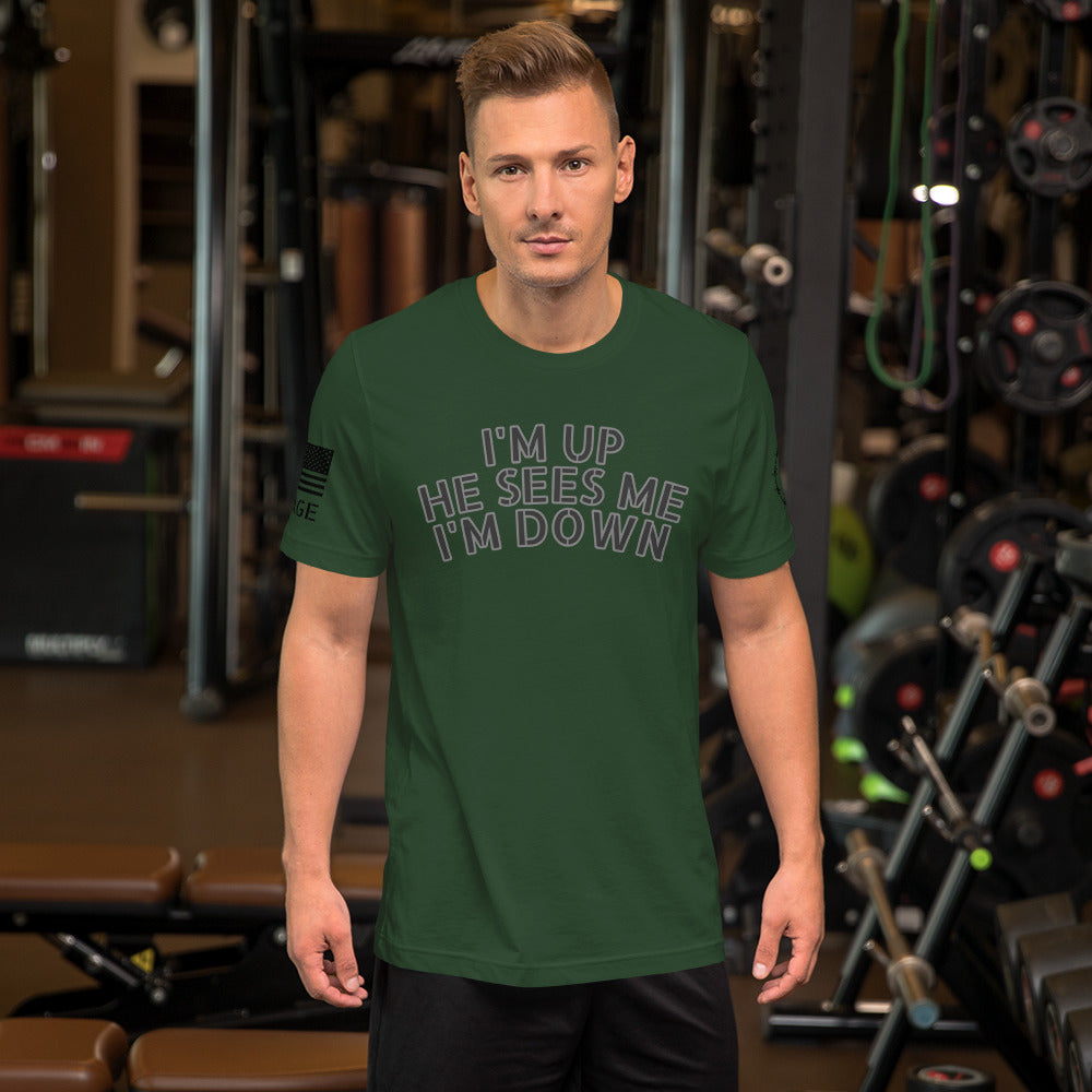 I'm Up Unisex t-shirt military
