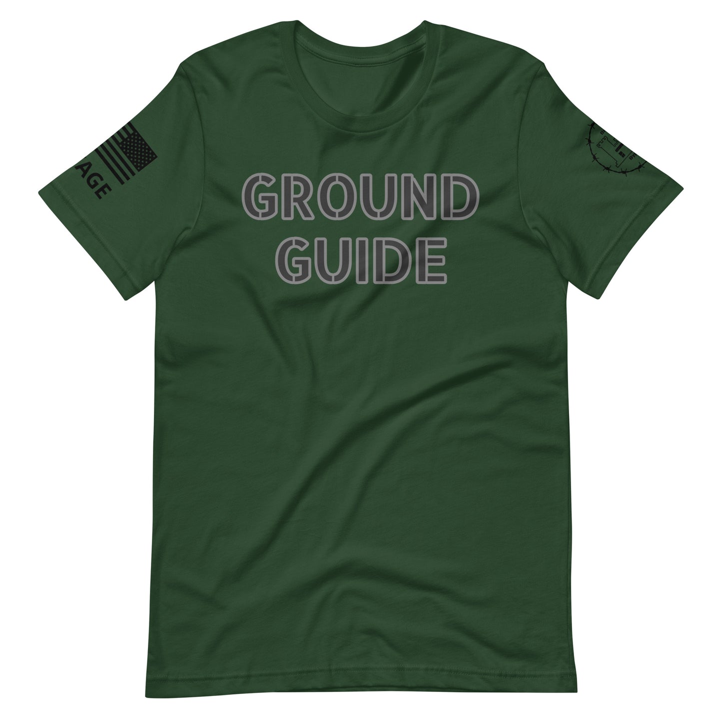 Ground Guide Unisex t-shirt military