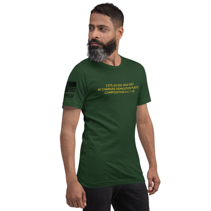 C4 Engineer Military Unisex T-Shirt