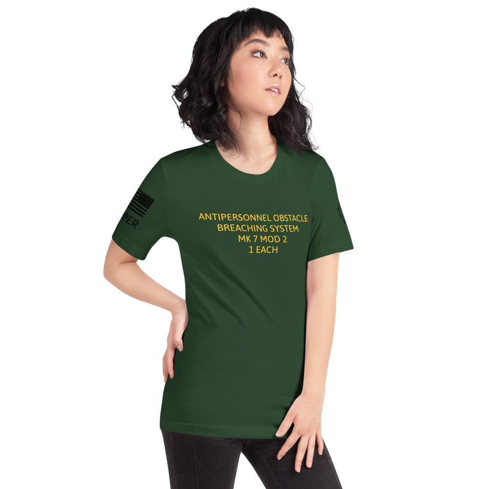APOBS Engineer Military Unisex T-Shirt