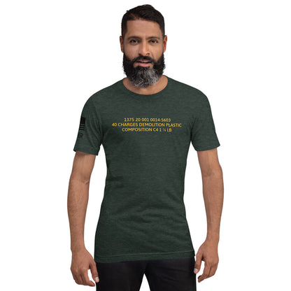 C4 Engineer Military Unisex T-Shirt