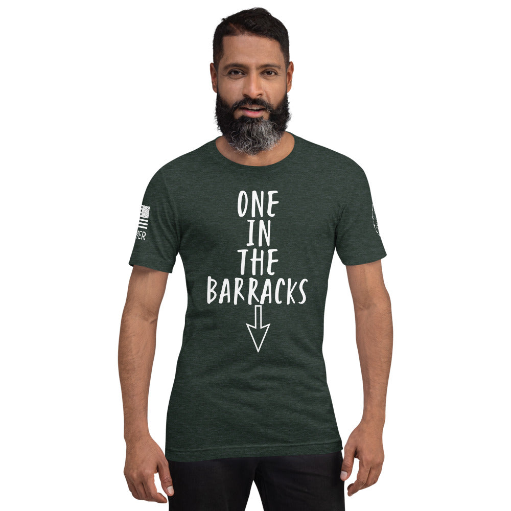 One in the Barracks Short-Sleeve Unisex T-Shirt military