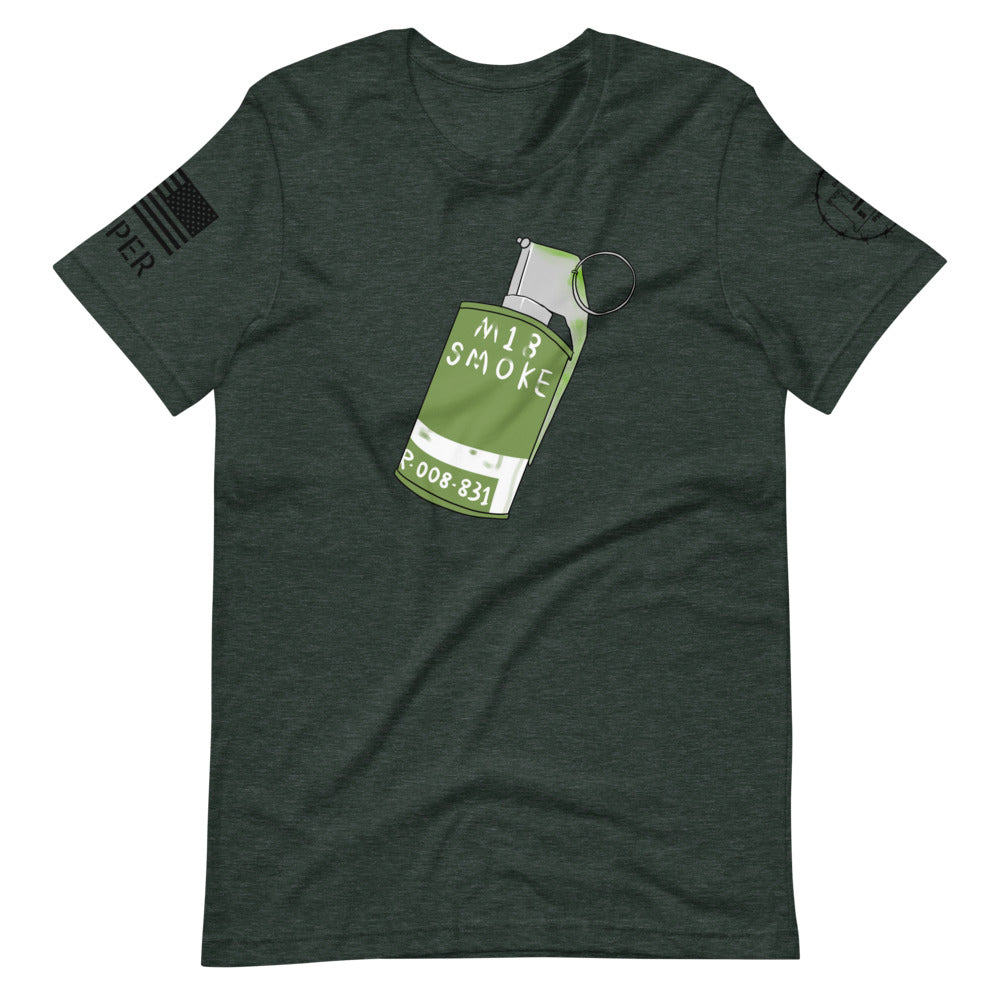 Pop Smoke Short-Sleeve Unisex T-Shirt military engineer