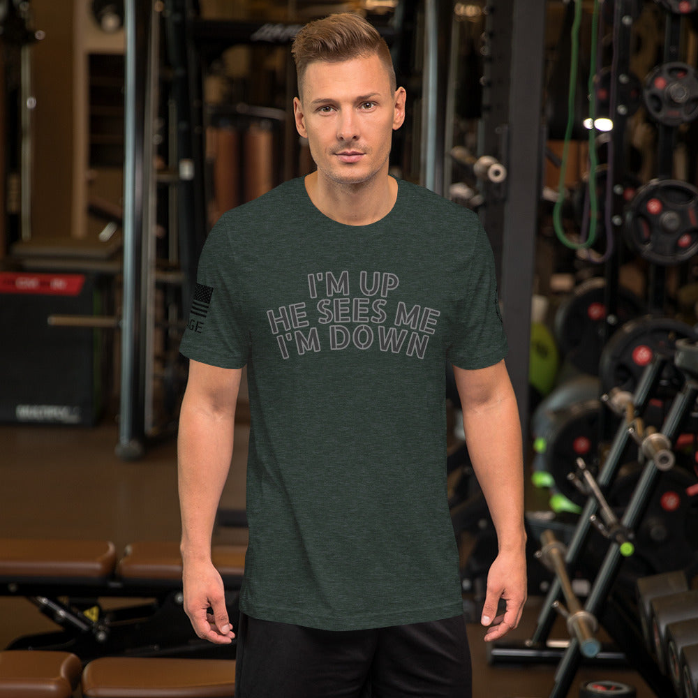I'm Up Unisex t-shirt military