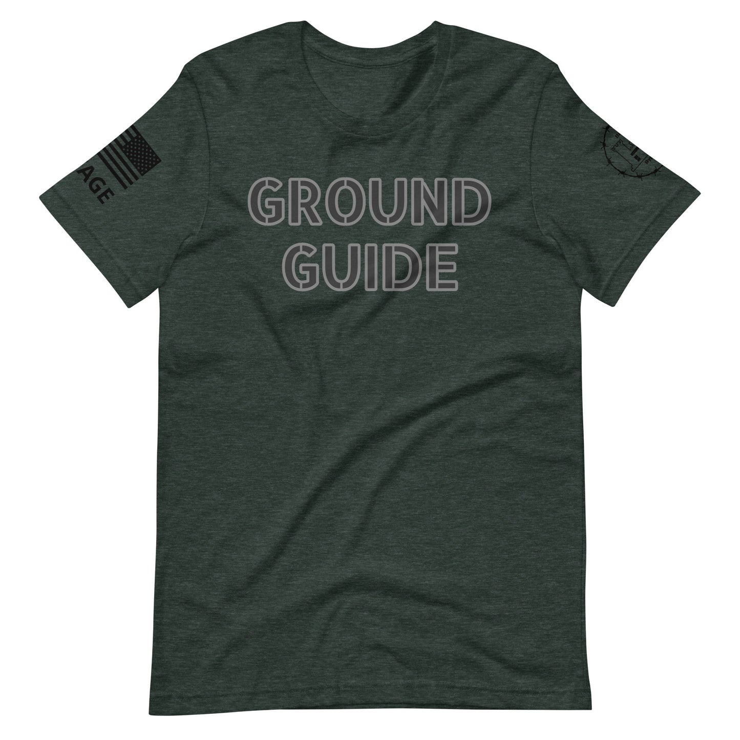 Ground Guide Unisex t-shirt military