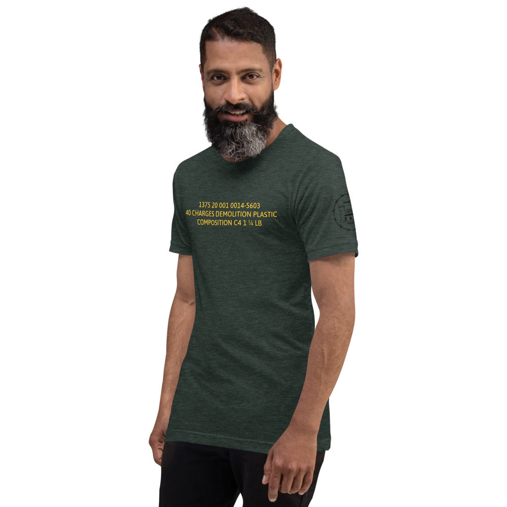 C4 Engineer Military Unisex T-Shirt