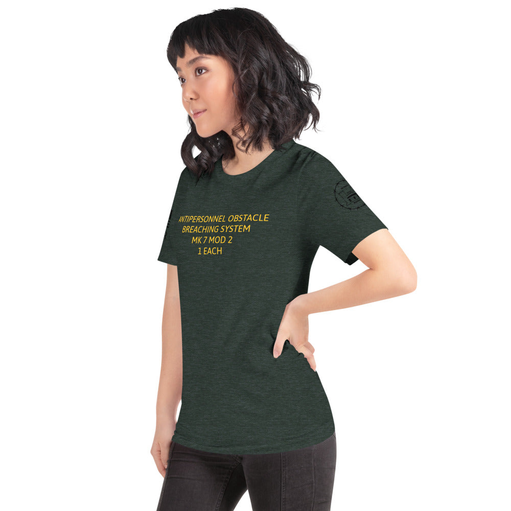 APOBS Engineer Military Unisex T-Shirt