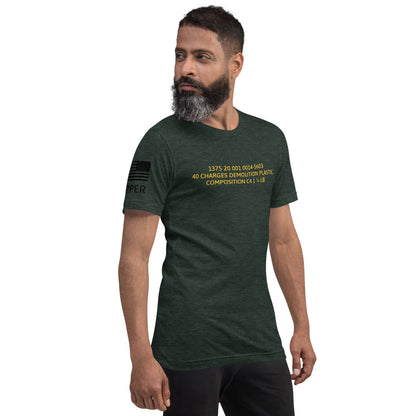 C4 Engineer Military Unisex T-Shirt