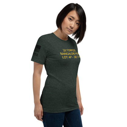 Bangalore Engineer Military Unisex T-Shirt