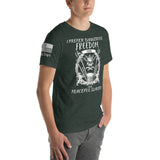 Dangerous Freedom Unisex t-shirt military