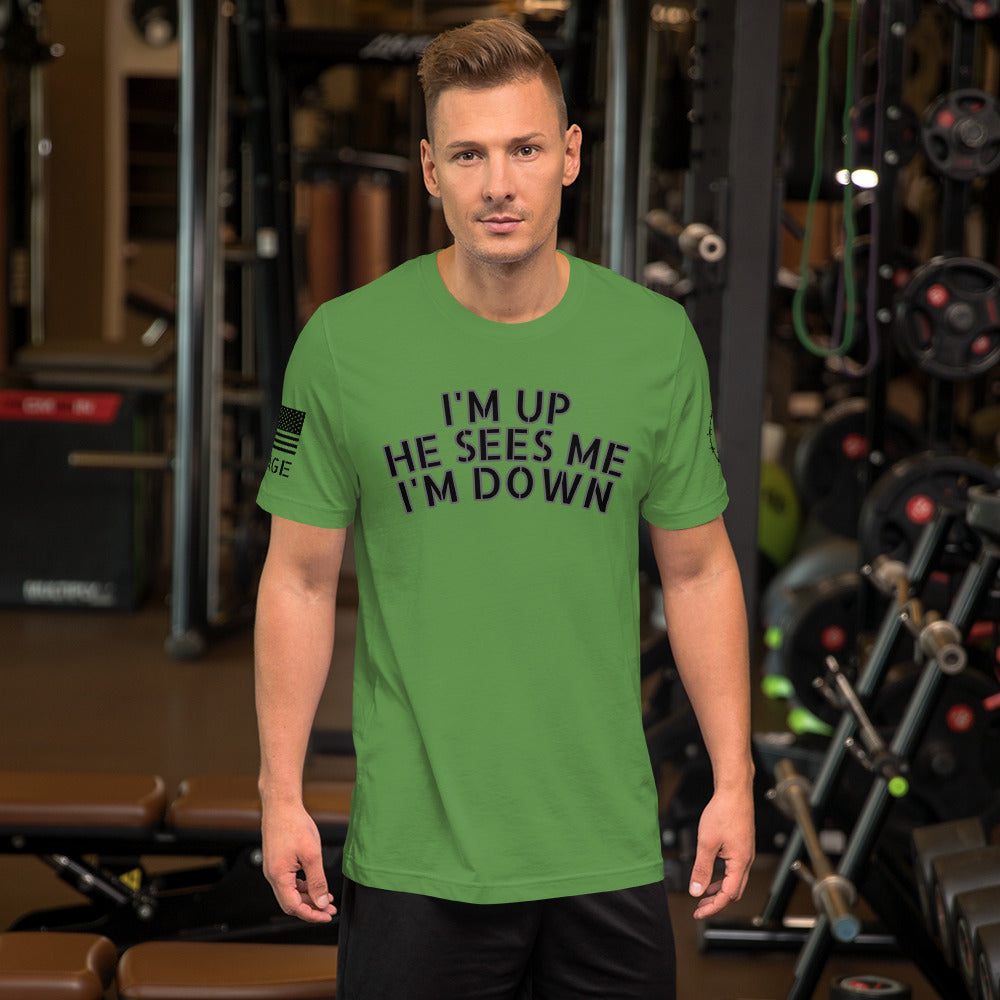 I'm Up Unisex t-shirt military