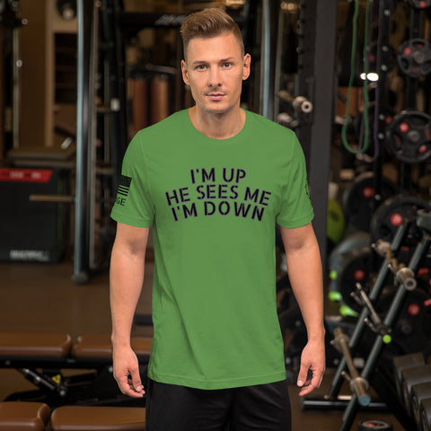 I'm Up Unisex t-shirt military