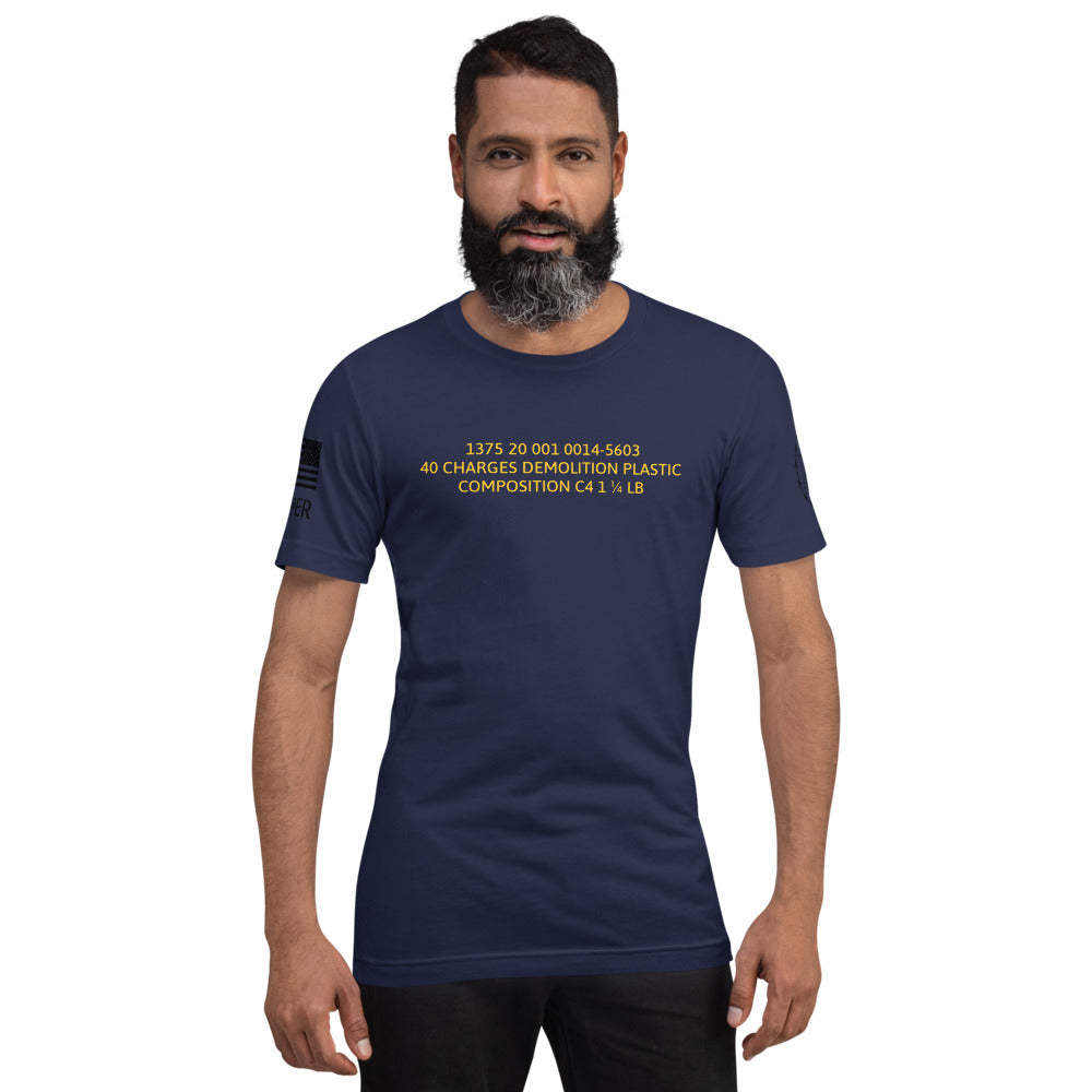 C4 Engineer Military Unisex T-Shirt