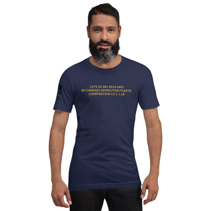 C4 Engineer Military Unisex T-Shirt