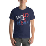 Red White & Breach Unisex t-shirt engineers