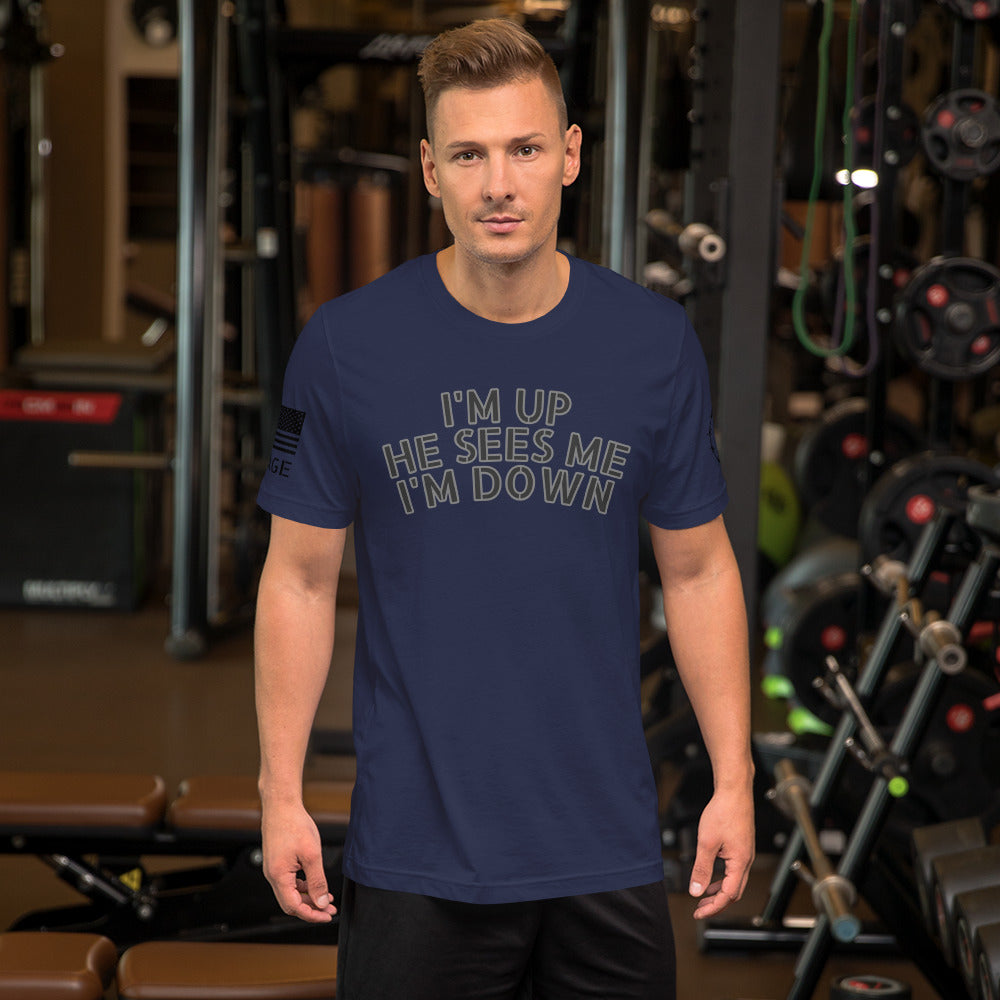 I'm Up Unisex t-shirt military