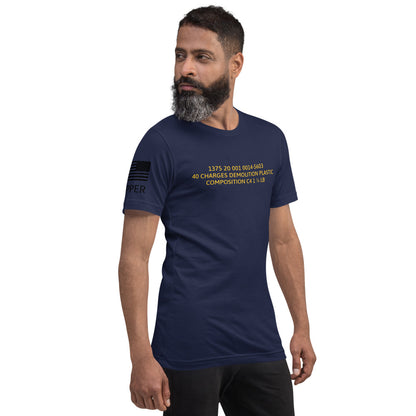C4 Engineer Military Unisex T-Shirt