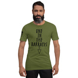 One in the Barracks Short-Sleeve Unisex T-Shirt military