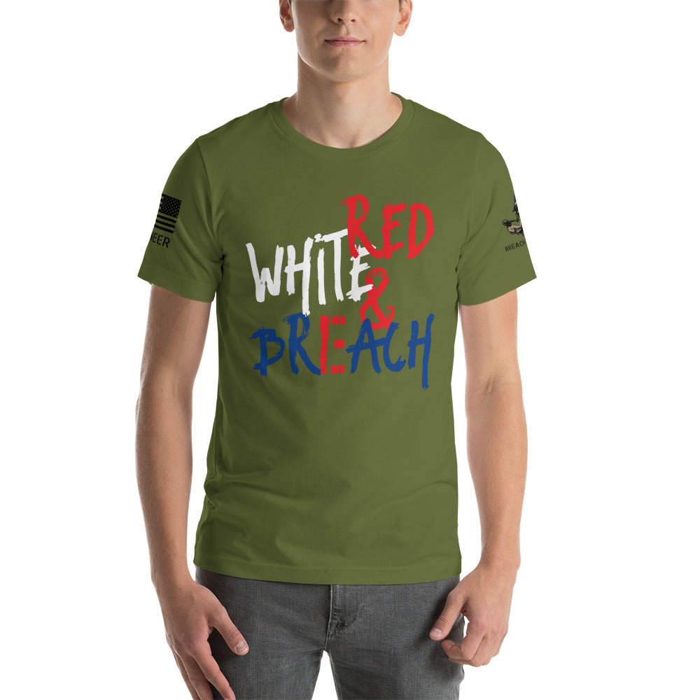 Red White & Breach Unisex t-shirt engineers